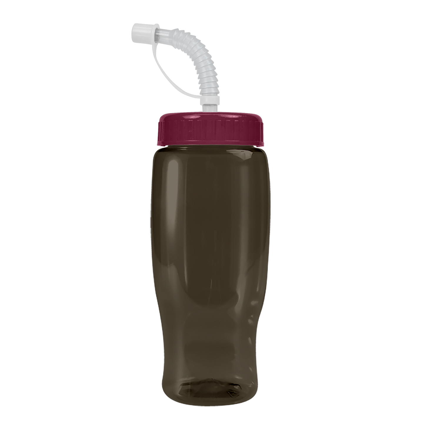 Poly+ Recycled Bottle with Straw Lid - 27 oz.