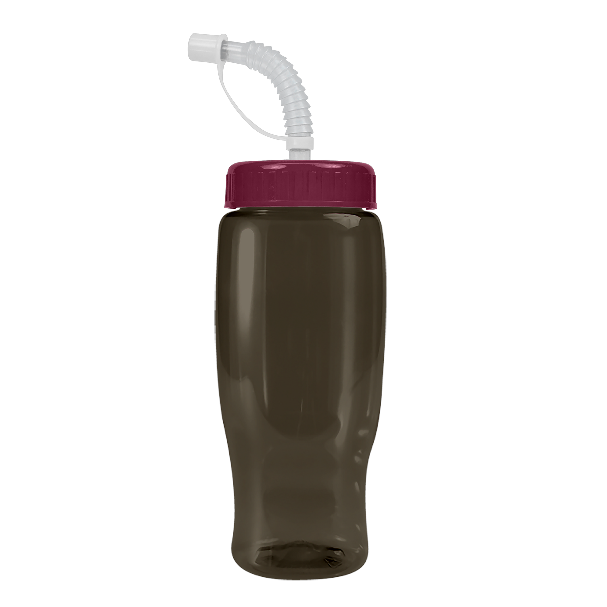 Poly+ Recycled Bottle with Straw Lid - 27 oz.