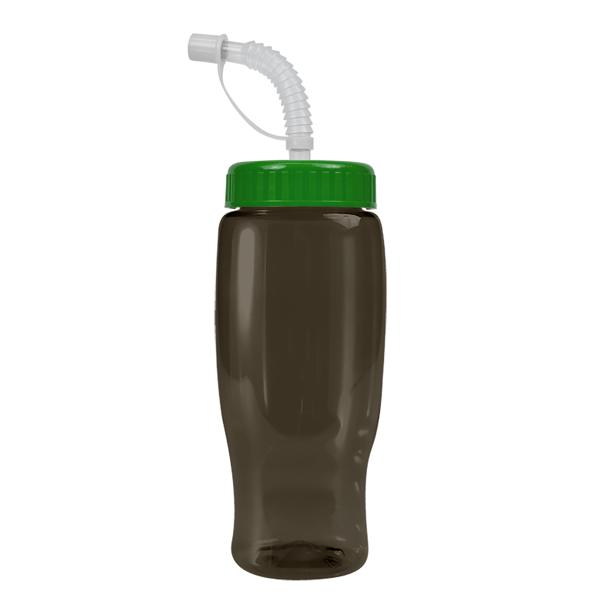 Poly+ Recycled Bottle with Straw Lid - 27 oz.