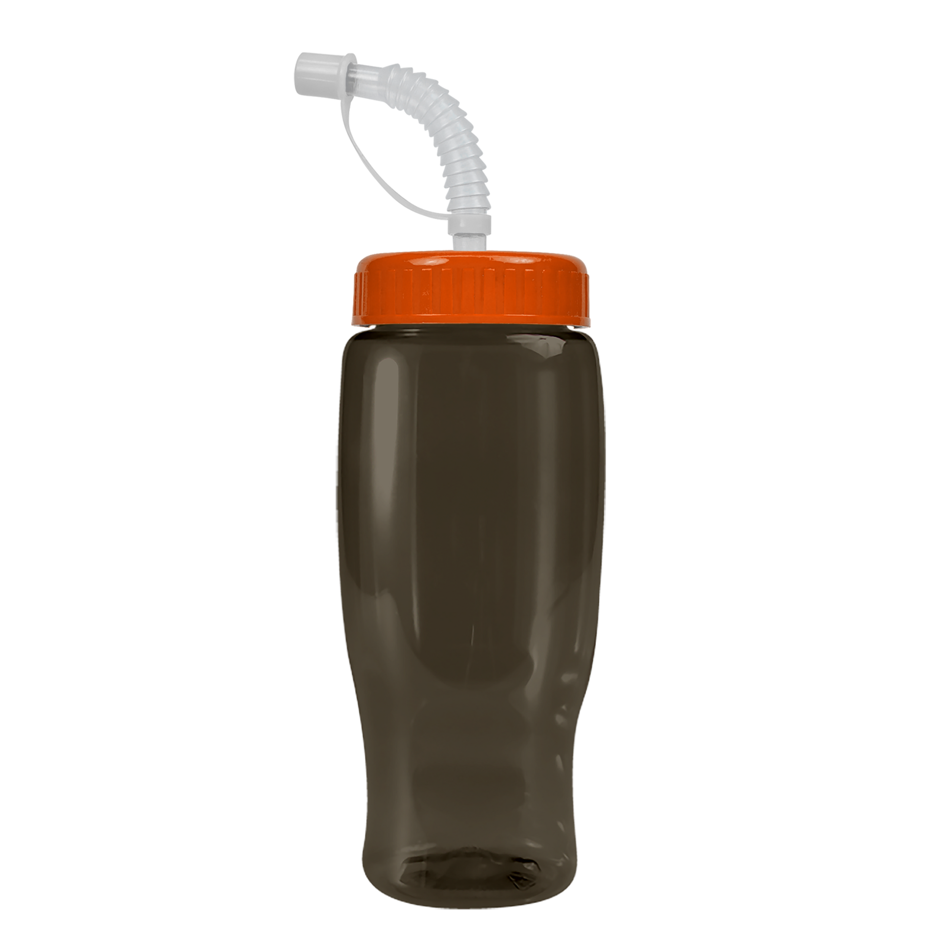 Poly+ Recycled Bottle with Straw Lid - 27 oz.