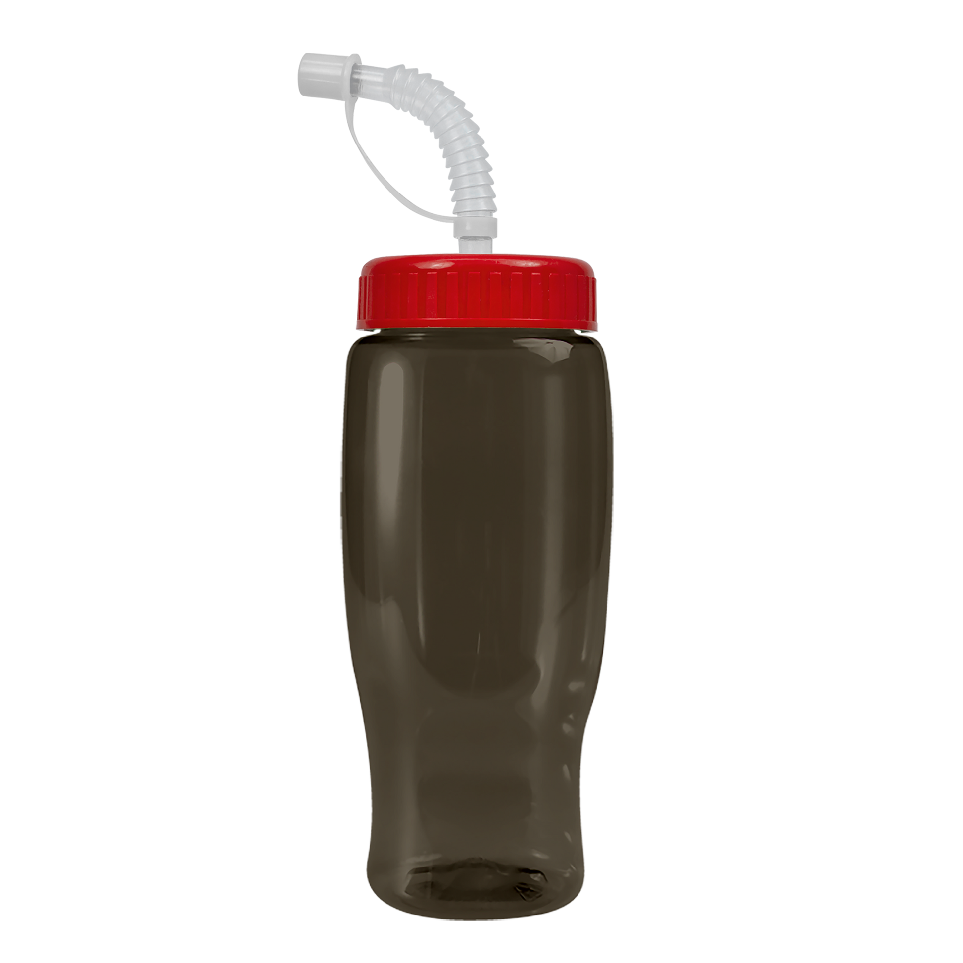 Poly+ Recycled Bottle with Straw Lid - 27 oz.