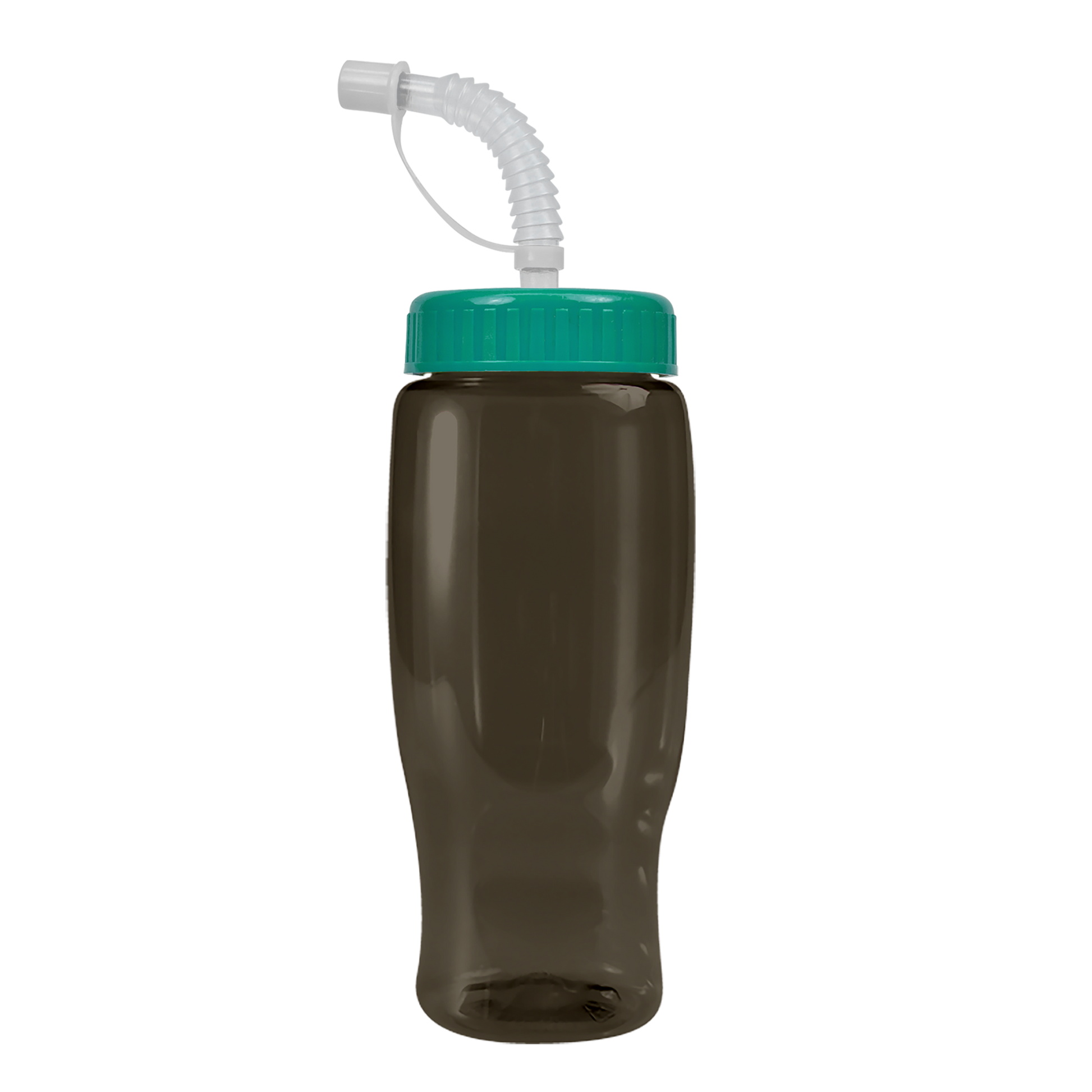 Poly+ Recycled Bottle with Straw Lid - 27 oz.