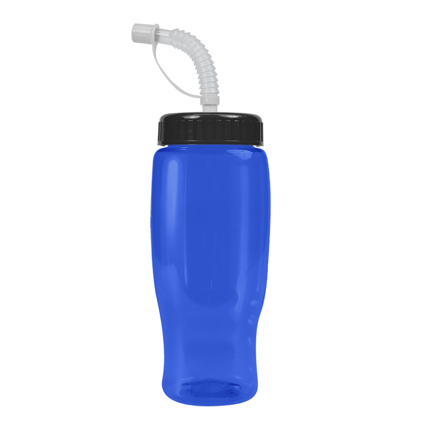 Poly+ Recycled Bottle with Straw Lid - 27 oz.