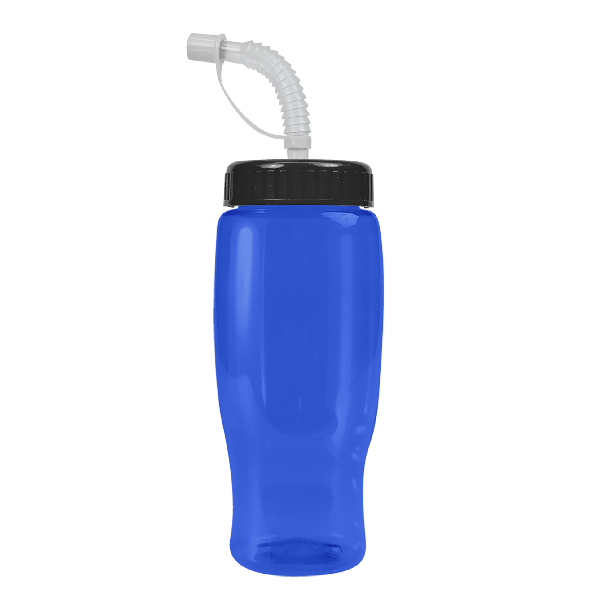 Poly+ Recycled Bottle with Straw Lid - 27 oz.