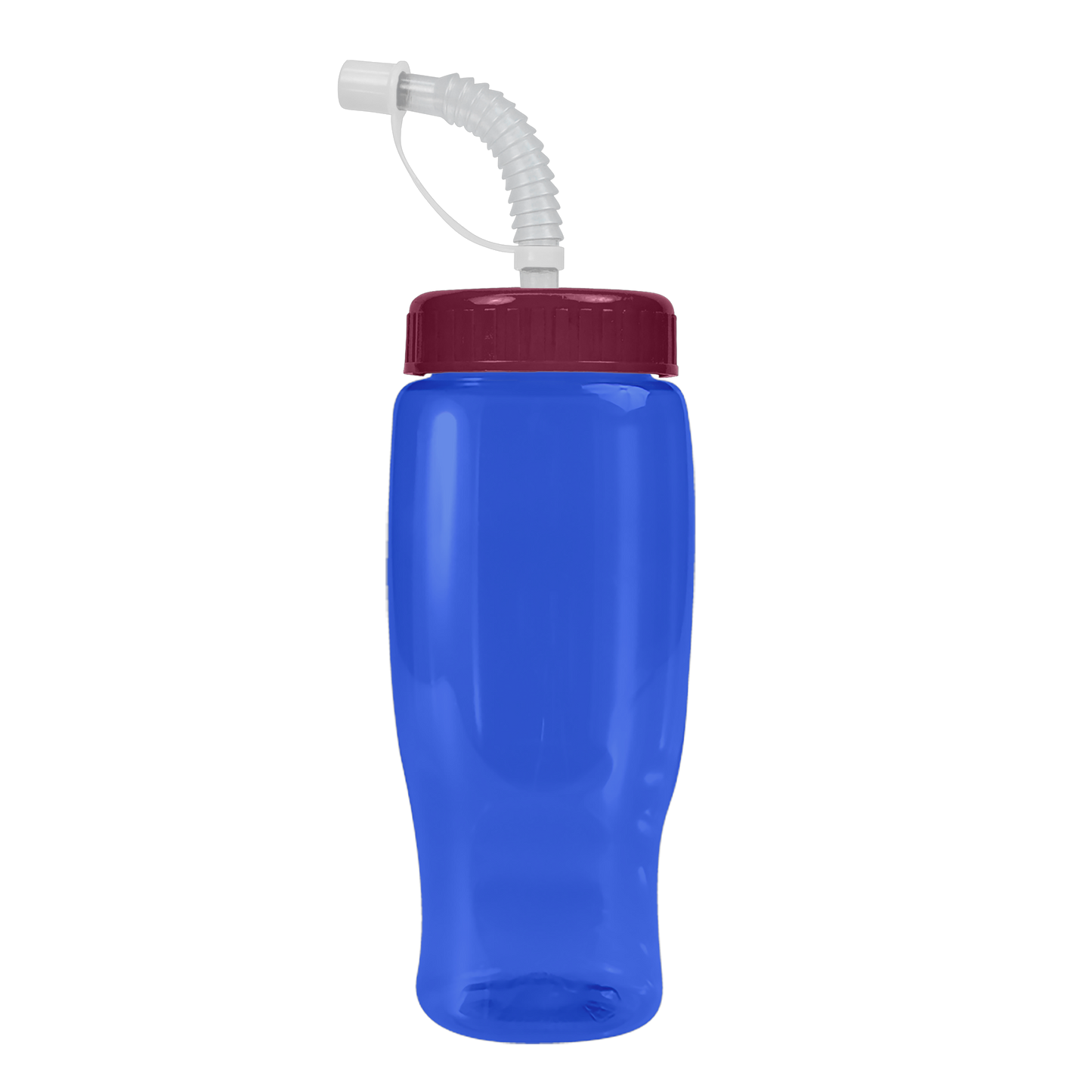 Poly+ Recycled Bottle with Straw Lid - 27 oz.