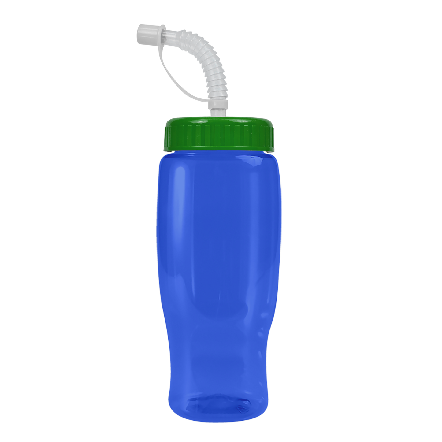 Poly+ Recycled Bottle with Straw Lid - 27 oz.