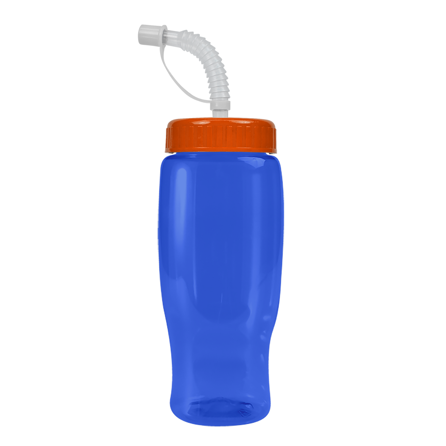 Poly+ Recycled Bottle with Straw Lid - 27 oz.
