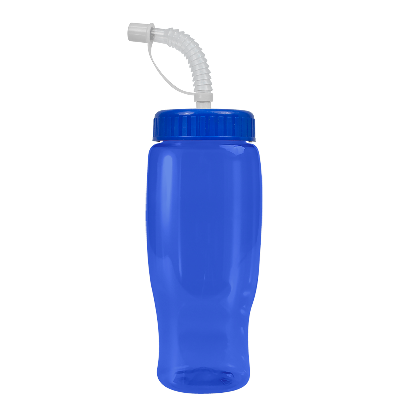 Poly+ Recycled Bottle with Straw Lid - 27 oz.