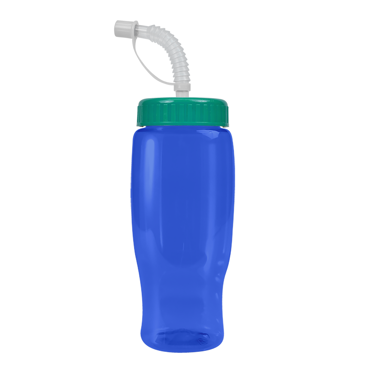 Poly+ Recycled Bottle with Straw Lid - 27 oz.