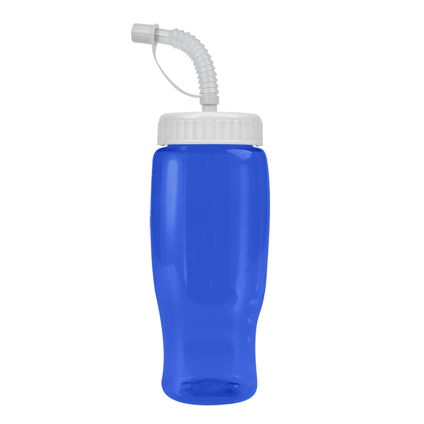 Poly+ Recycled Bottle with Straw Lid - 27 oz.