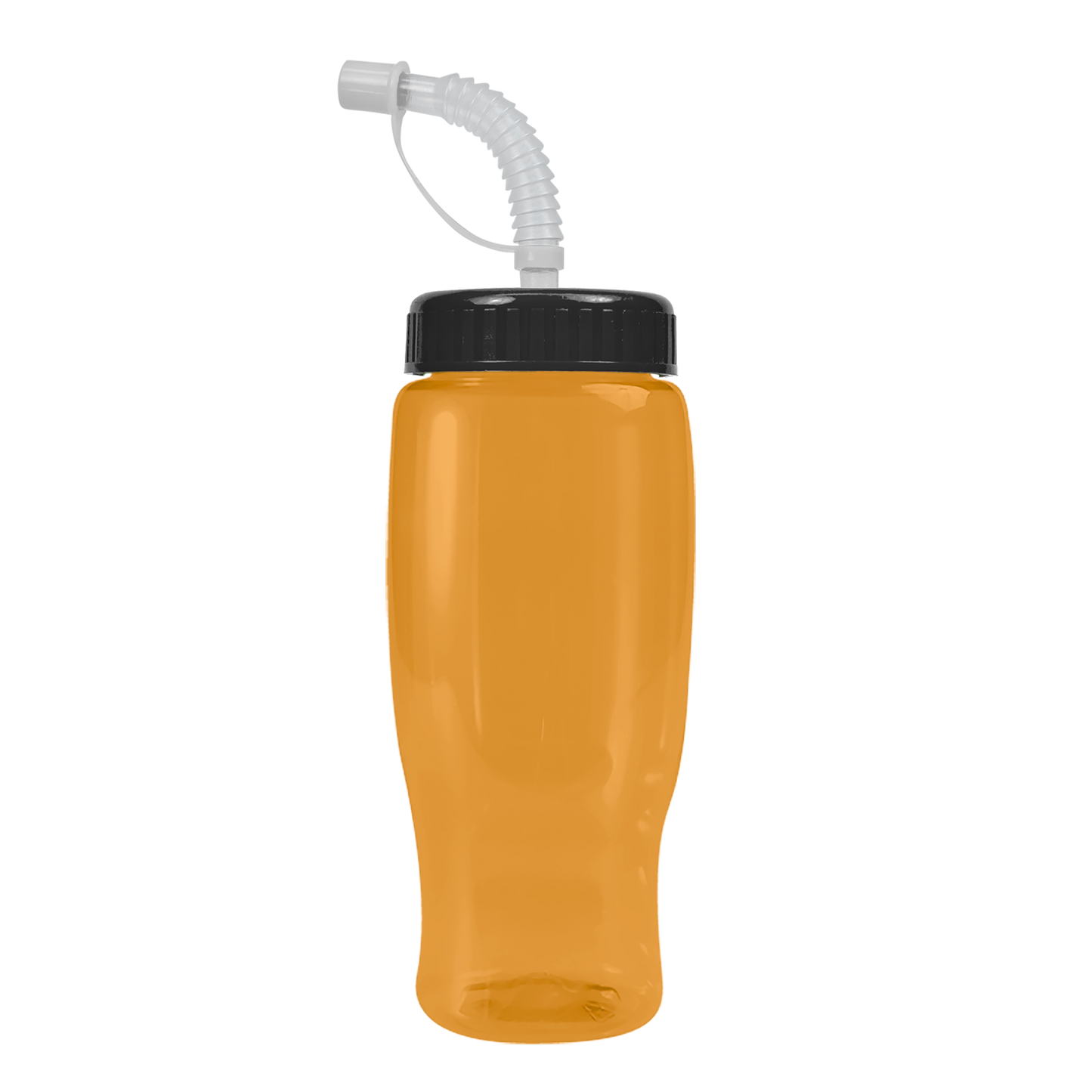 Poly+ Recycled Bottle with Straw Lid - 27 oz.