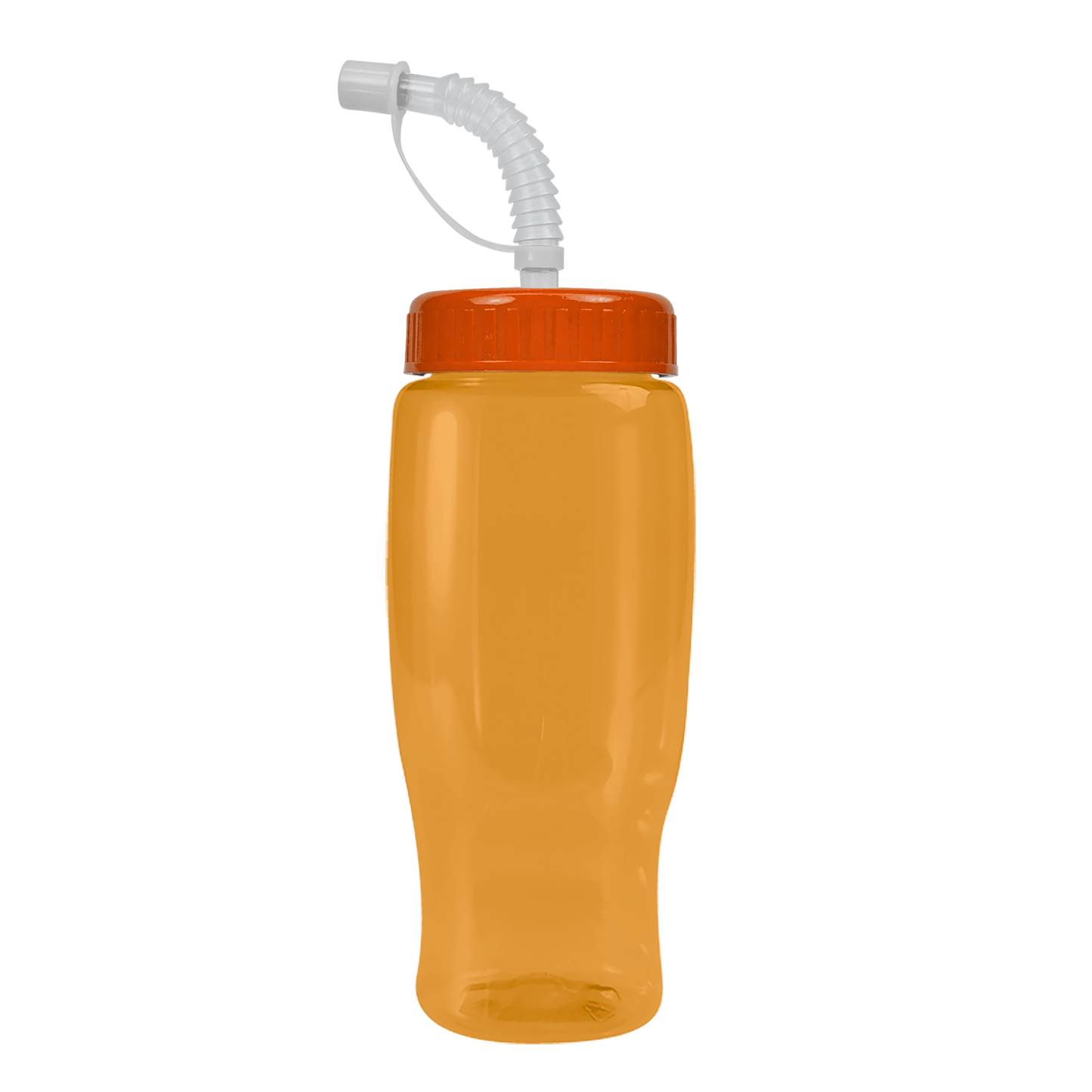Poly+ Recycled Bottle with Straw Lid - 27 oz.