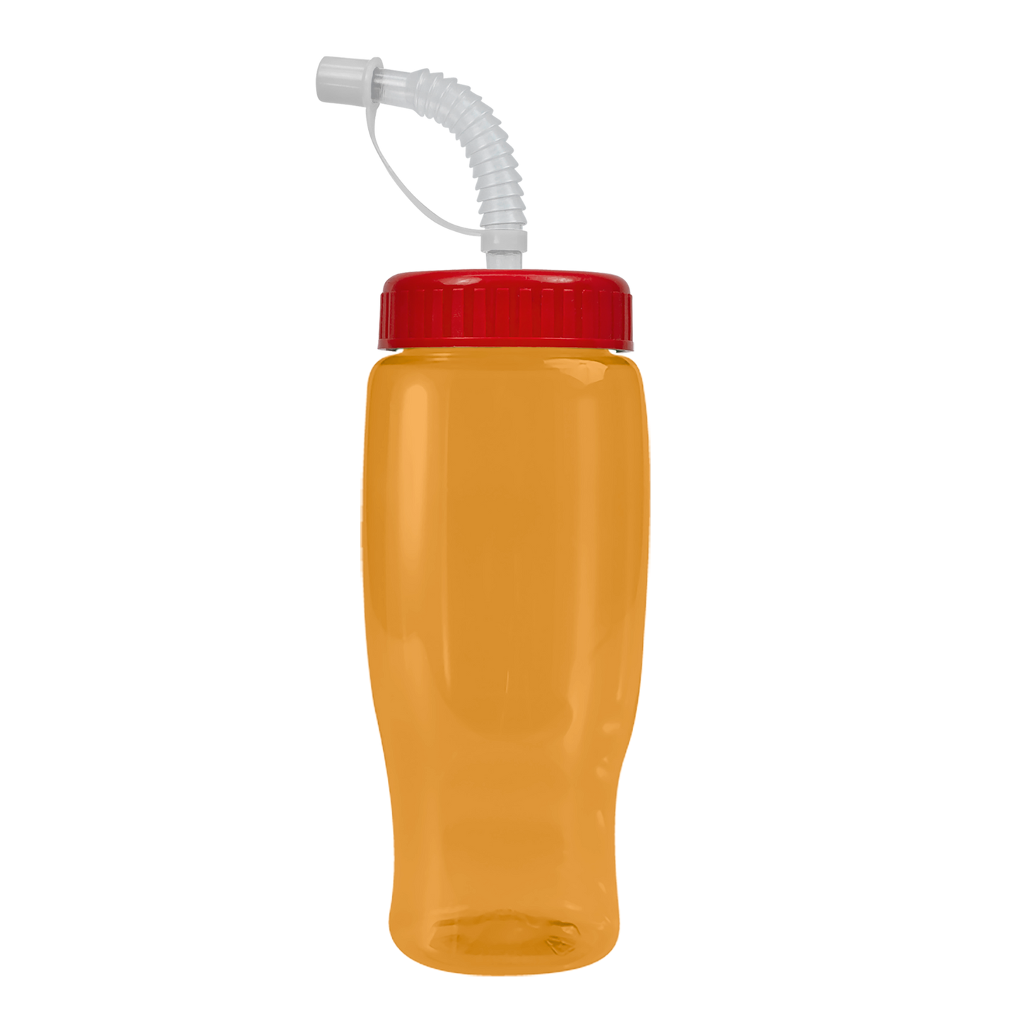 Poly+ Recycled Bottle with Straw Lid - 27 oz.