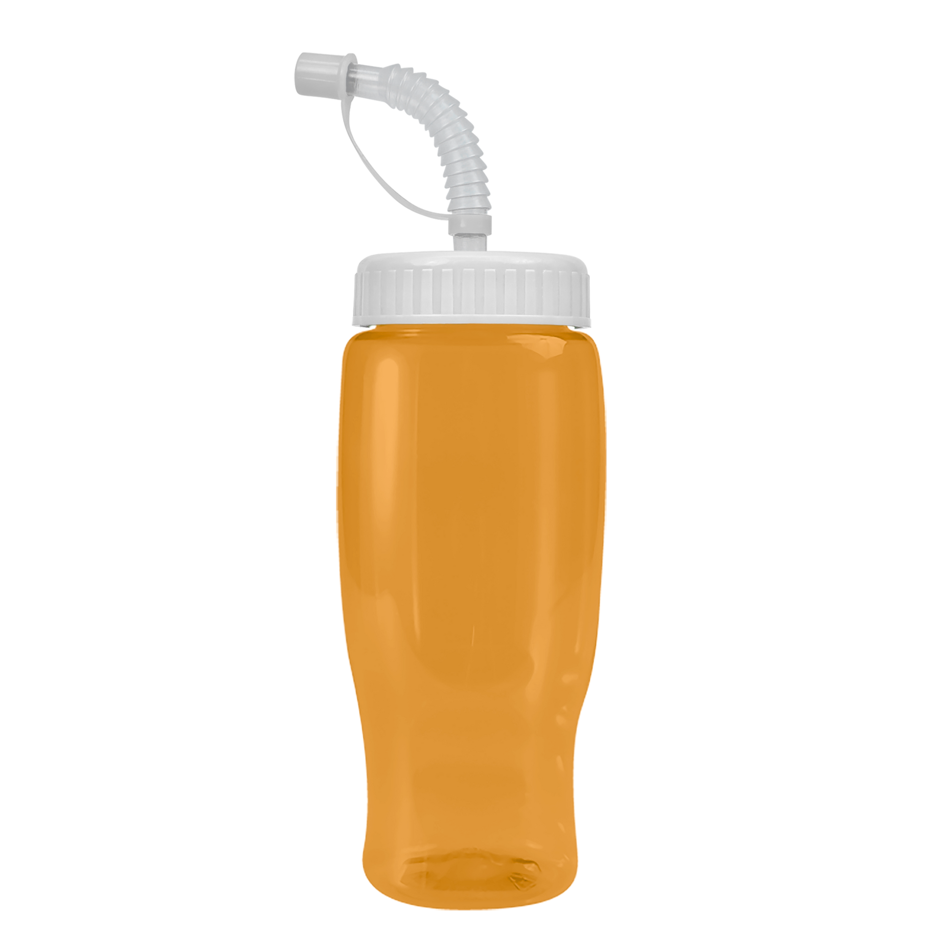 Poly+ Recycled Bottle with Straw Lid - 27 oz.