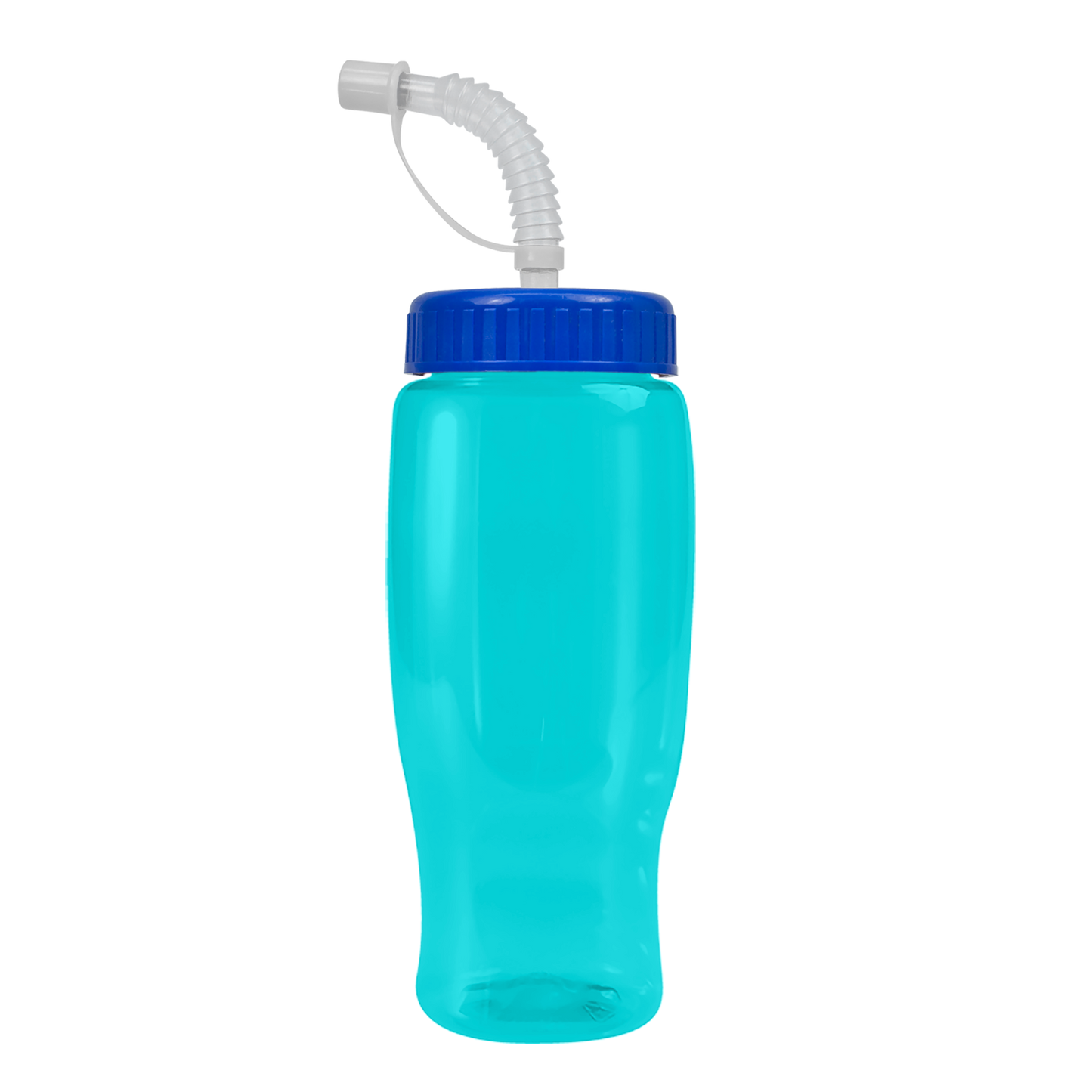 Poly+ Recycled Bottle with Straw Lid - 27 oz.
