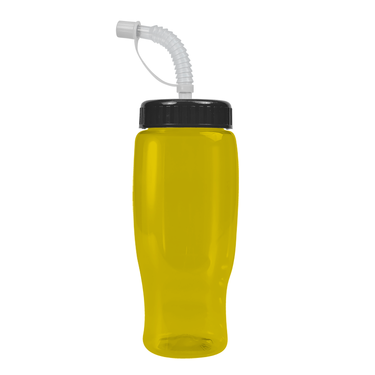 Poly+ Recycled Bottle with Straw Lid - 27 oz.