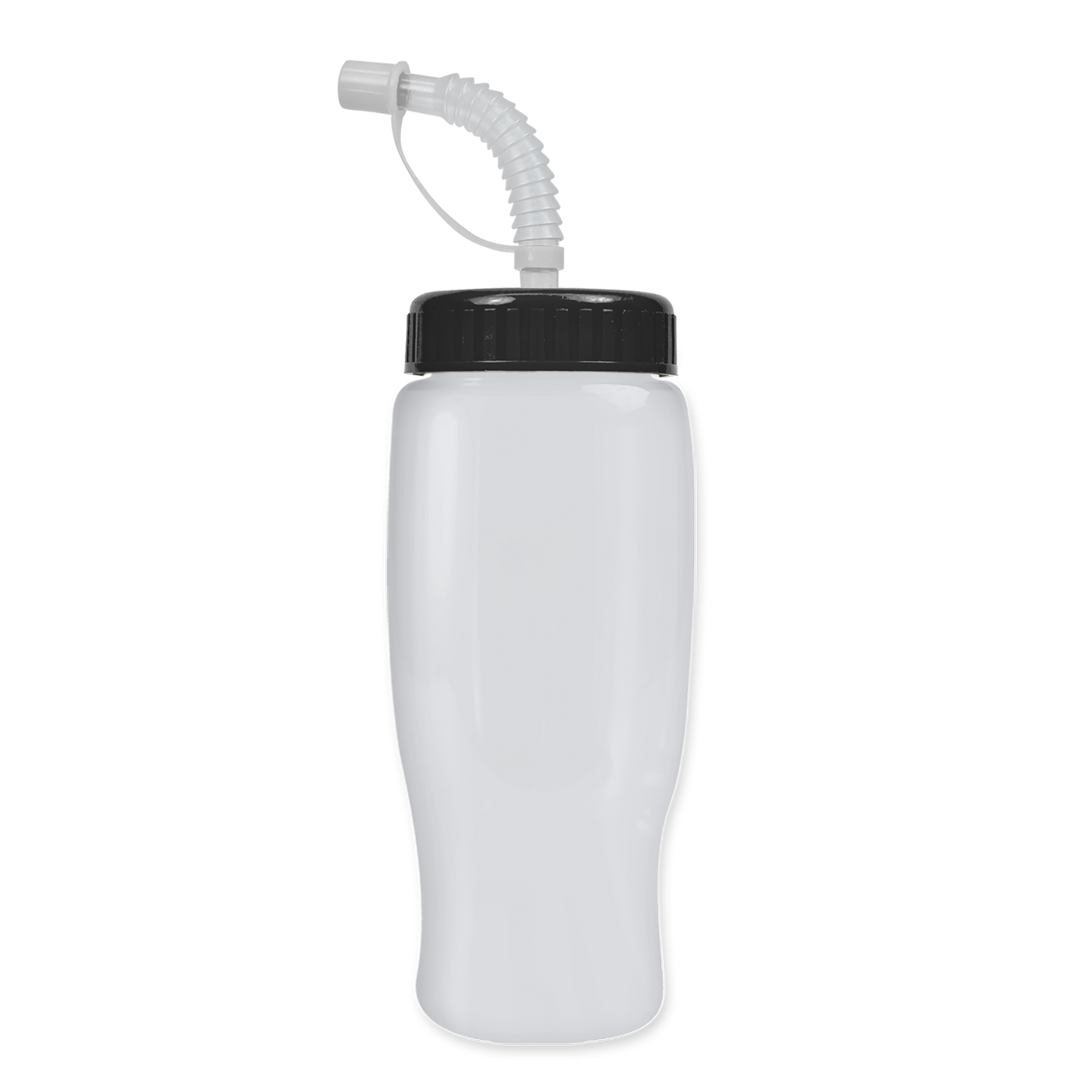 Poly+ Recycled Bottle with Straw Lid - 27 oz.