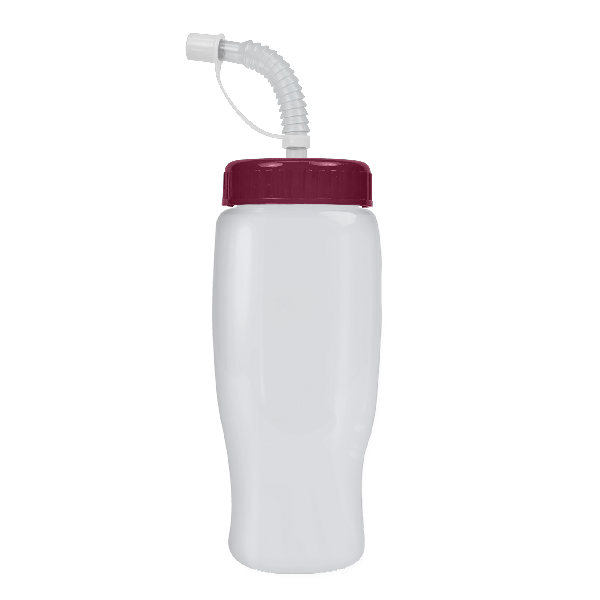 Poly+ Recycled Bottle with Straw Lid - 27 oz.