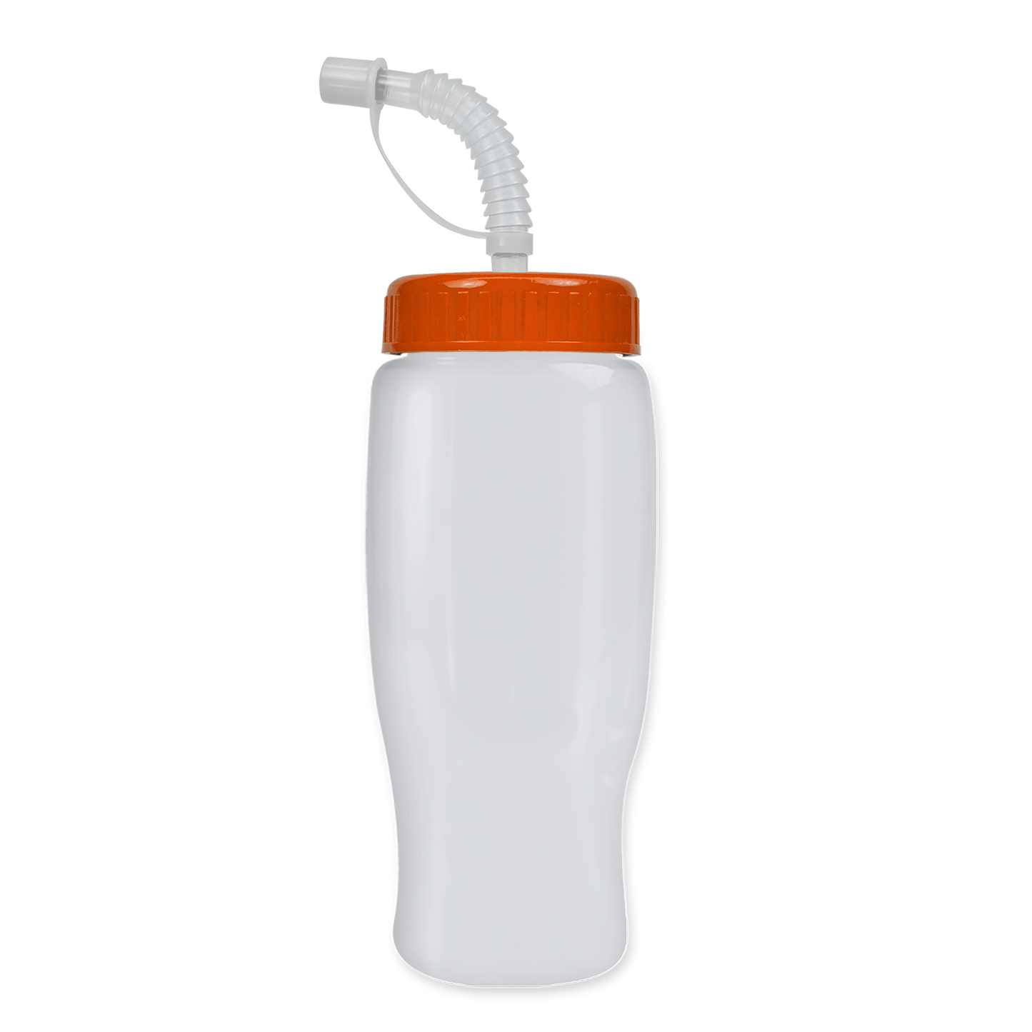 Poly+ Recycled Bottle with Straw Lid - 27 oz.