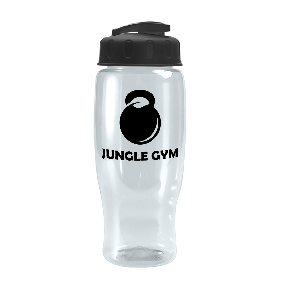 Custom logo Poly+ Recycled Bottle with Flip-Top Lid - 27 oz.