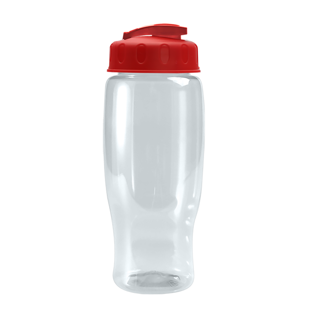 Custom logo Poly+ Recycled Bottle with Flip-Top Lid - 27 oz.