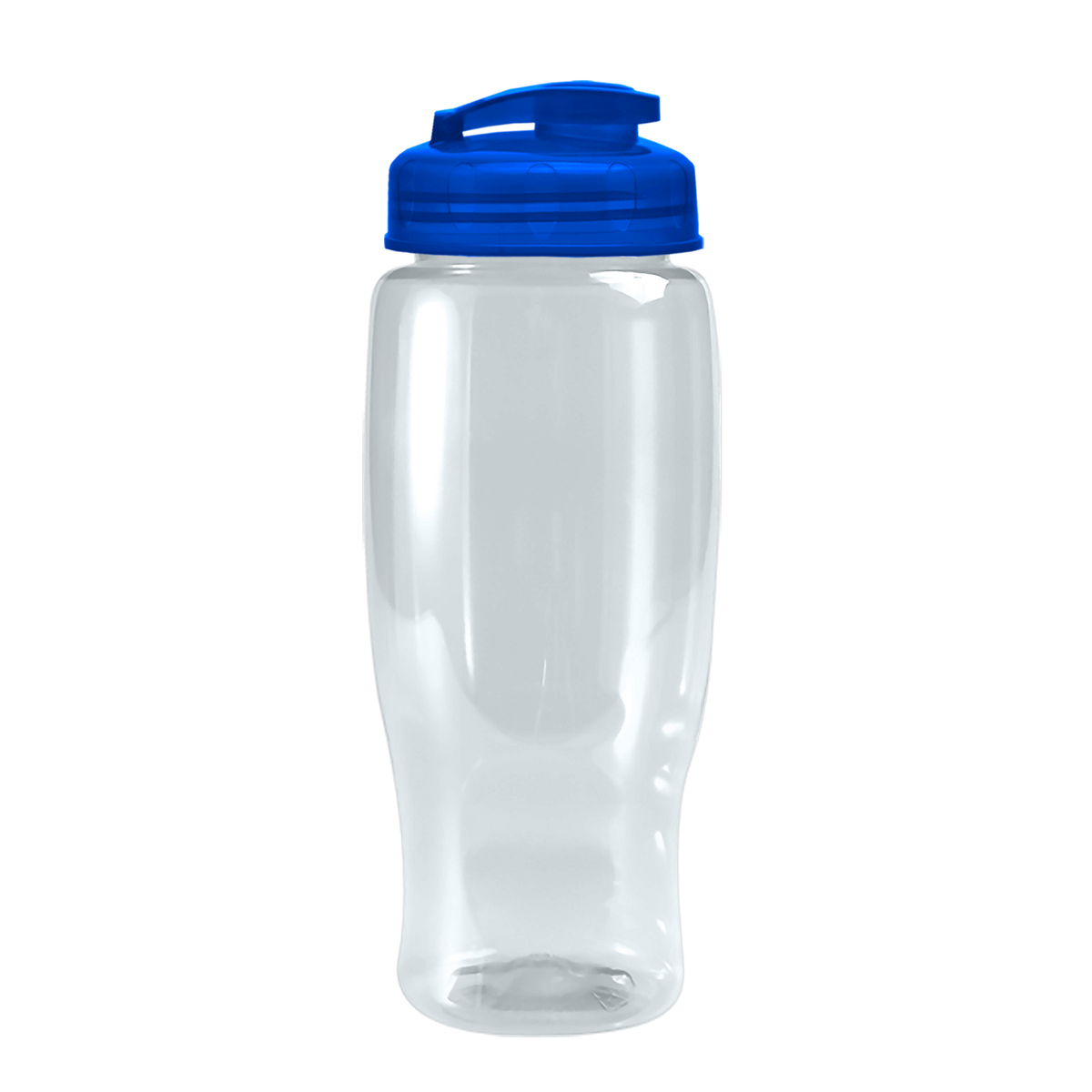Custom logo Poly+ Recycled Bottle with Flip-Top Lid - 27 oz.