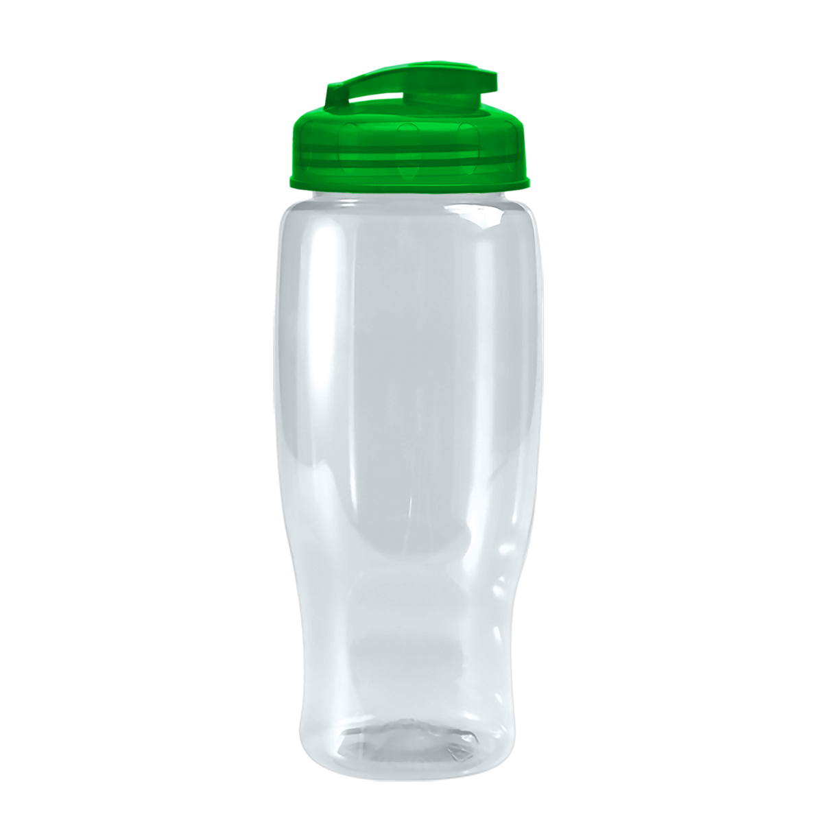 Custom logo Poly+ Recycled Bottle with Flip-Top Lid - 27 oz.