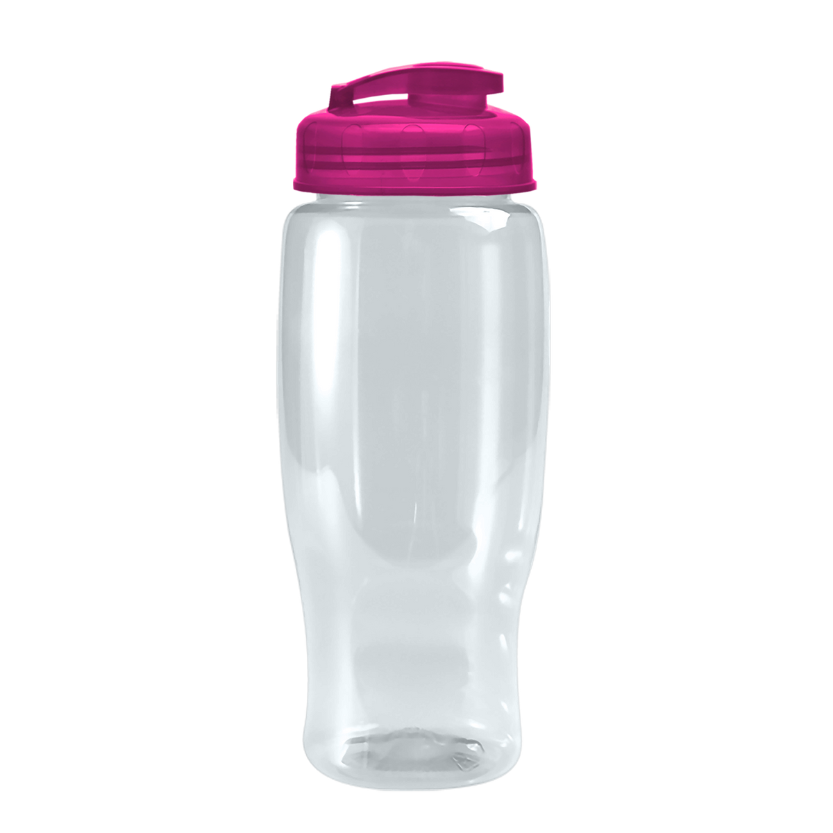 Custom logo Poly+ Recycled Bottle with Flip-Top Lid - 27 oz.