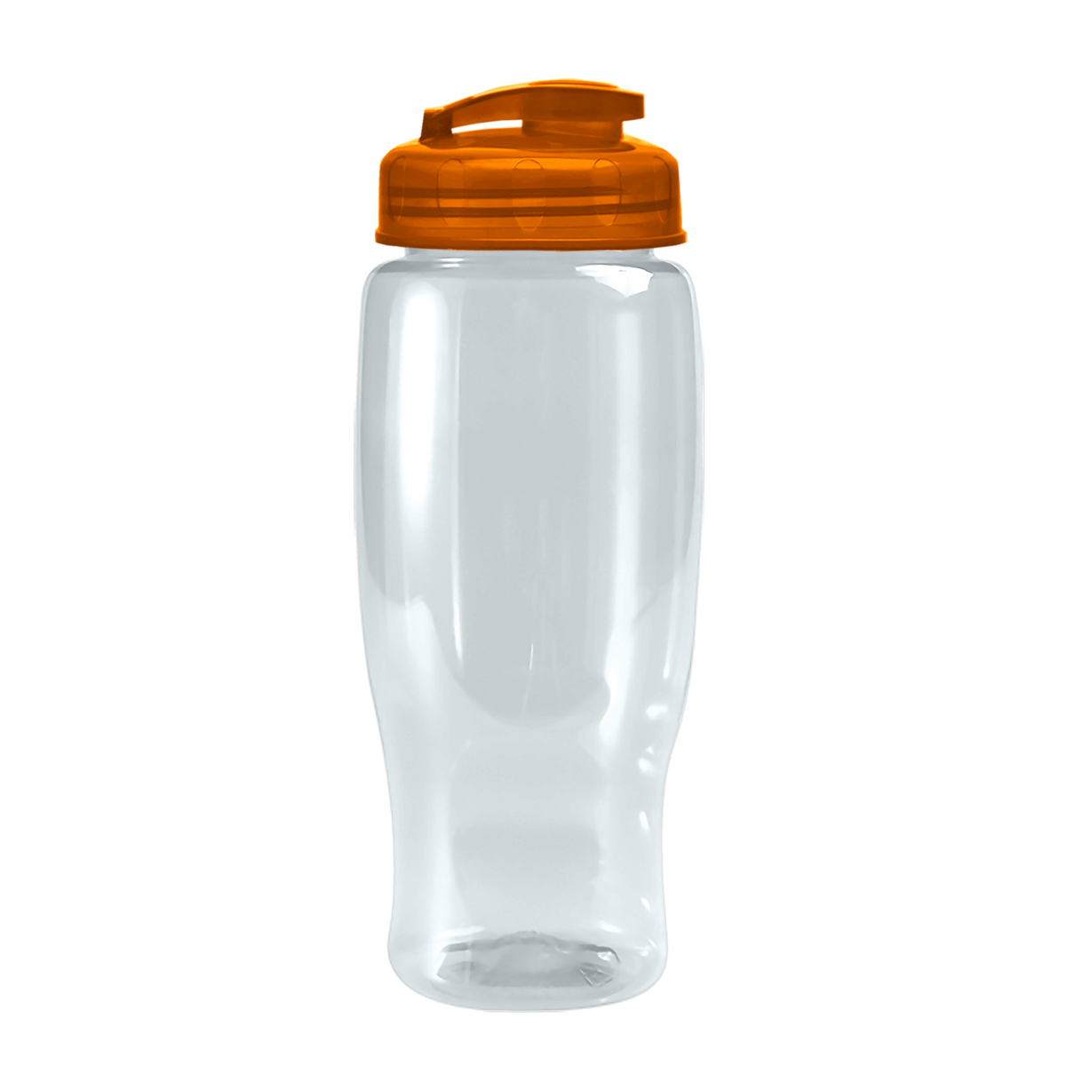 Custom logo Poly+ Recycled Bottle with Flip-Top Lid - 27 oz.