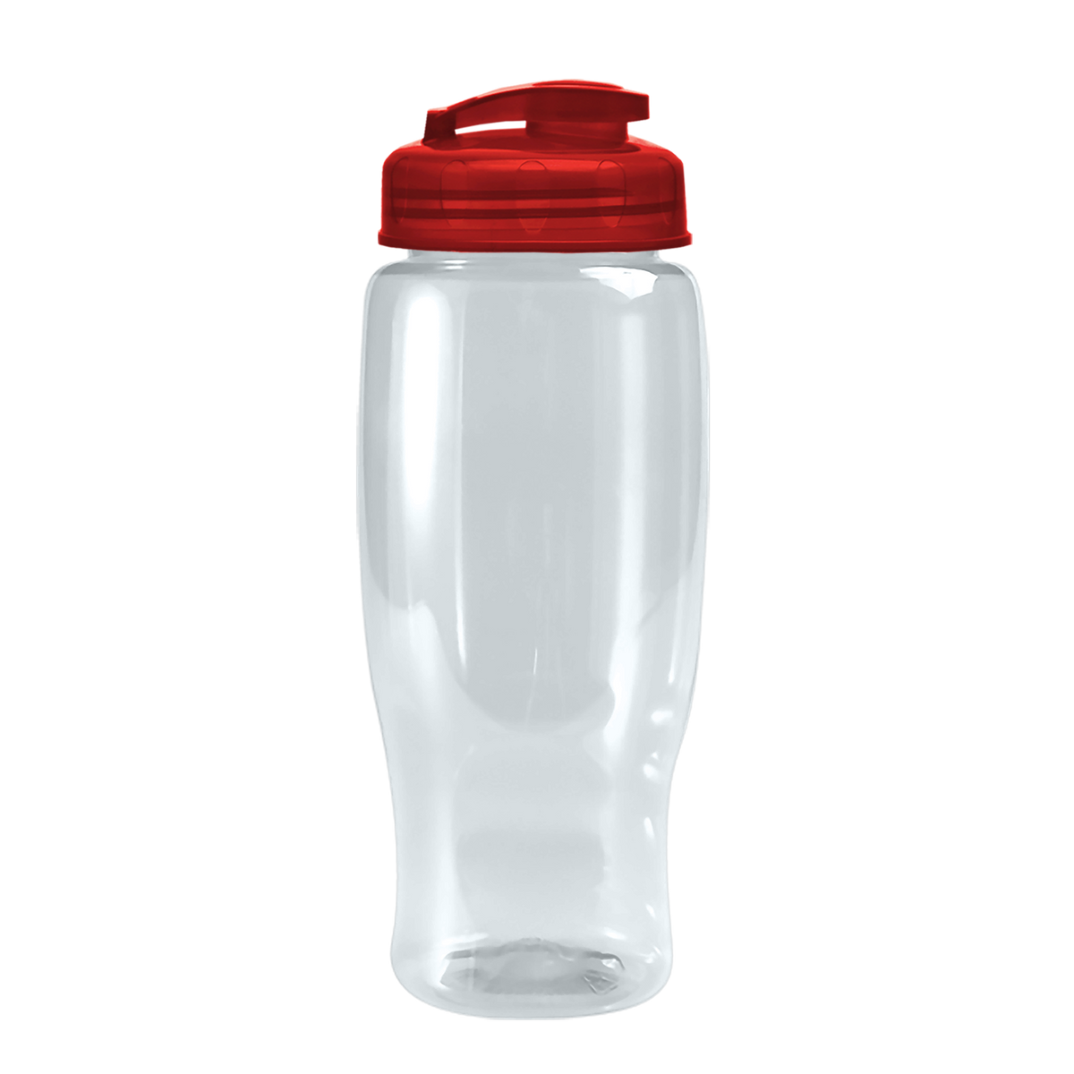 Custom logo Poly+ Recycled Bottle with Flip-Top Lid - 27 oz.