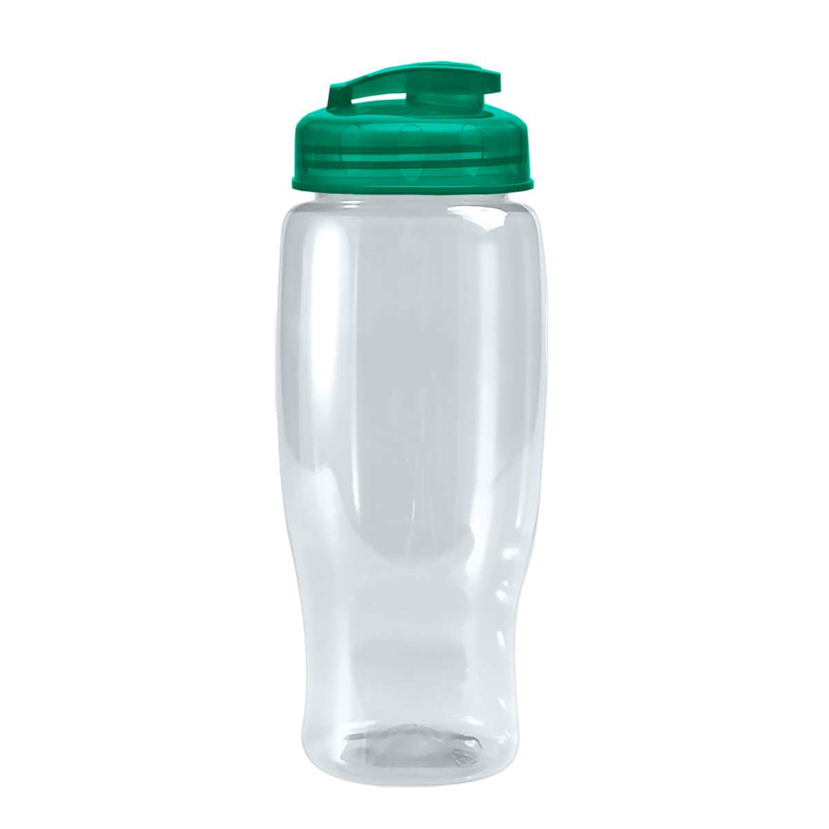 Custom logo Poly+ Recycled Bottle with Flip-Top Lid - 27 oz.