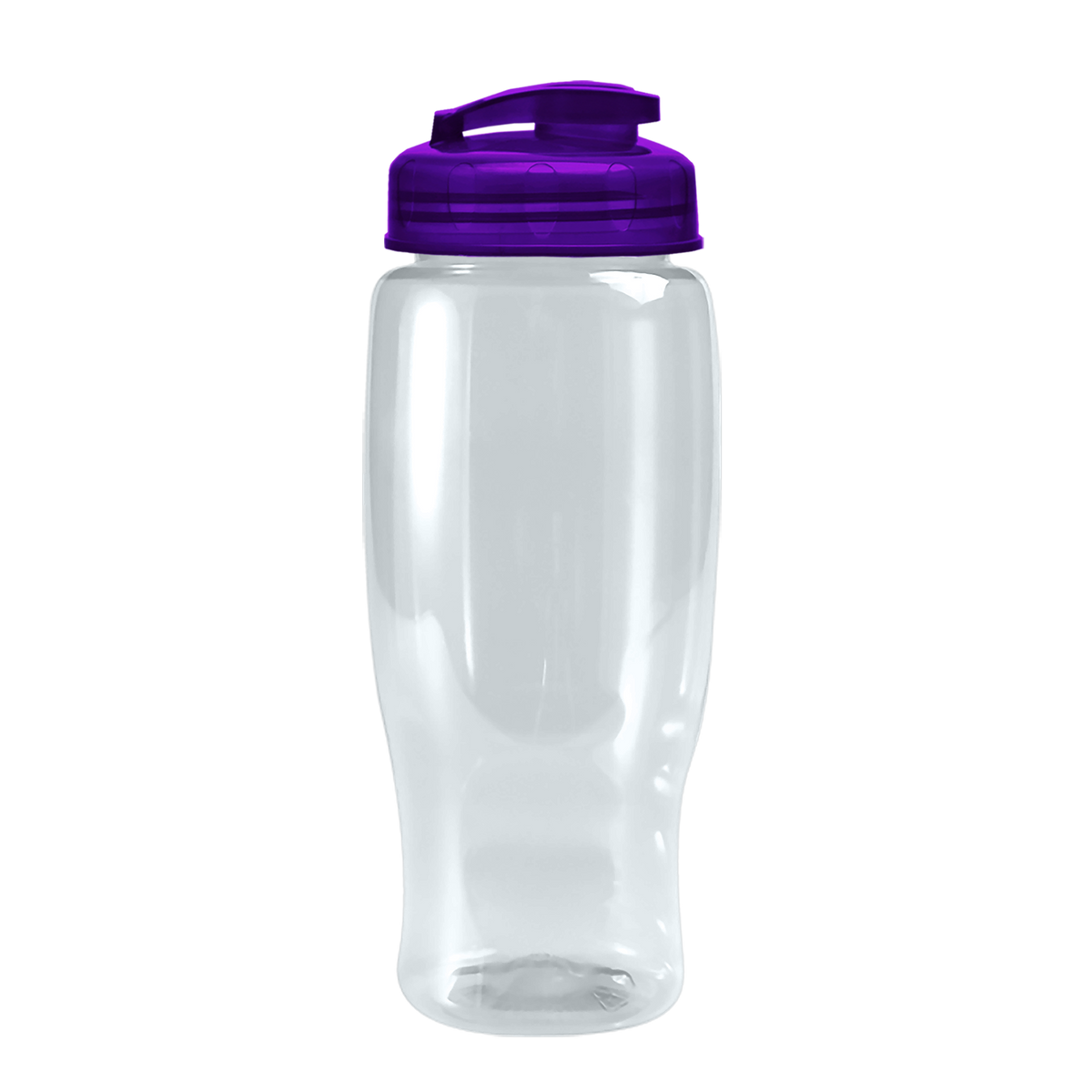 Custom logo Poly+ Recycled Bottle with Flip-Top Lid - 27 oz.