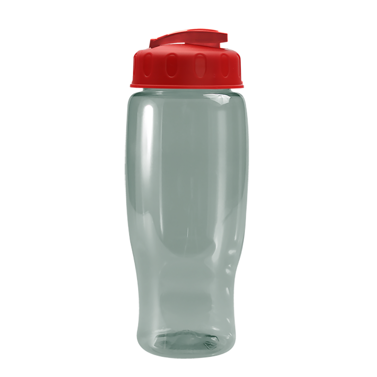 Custom logo Poly+ Recycled Bottle with Flip-Top Lid - 27 oz.