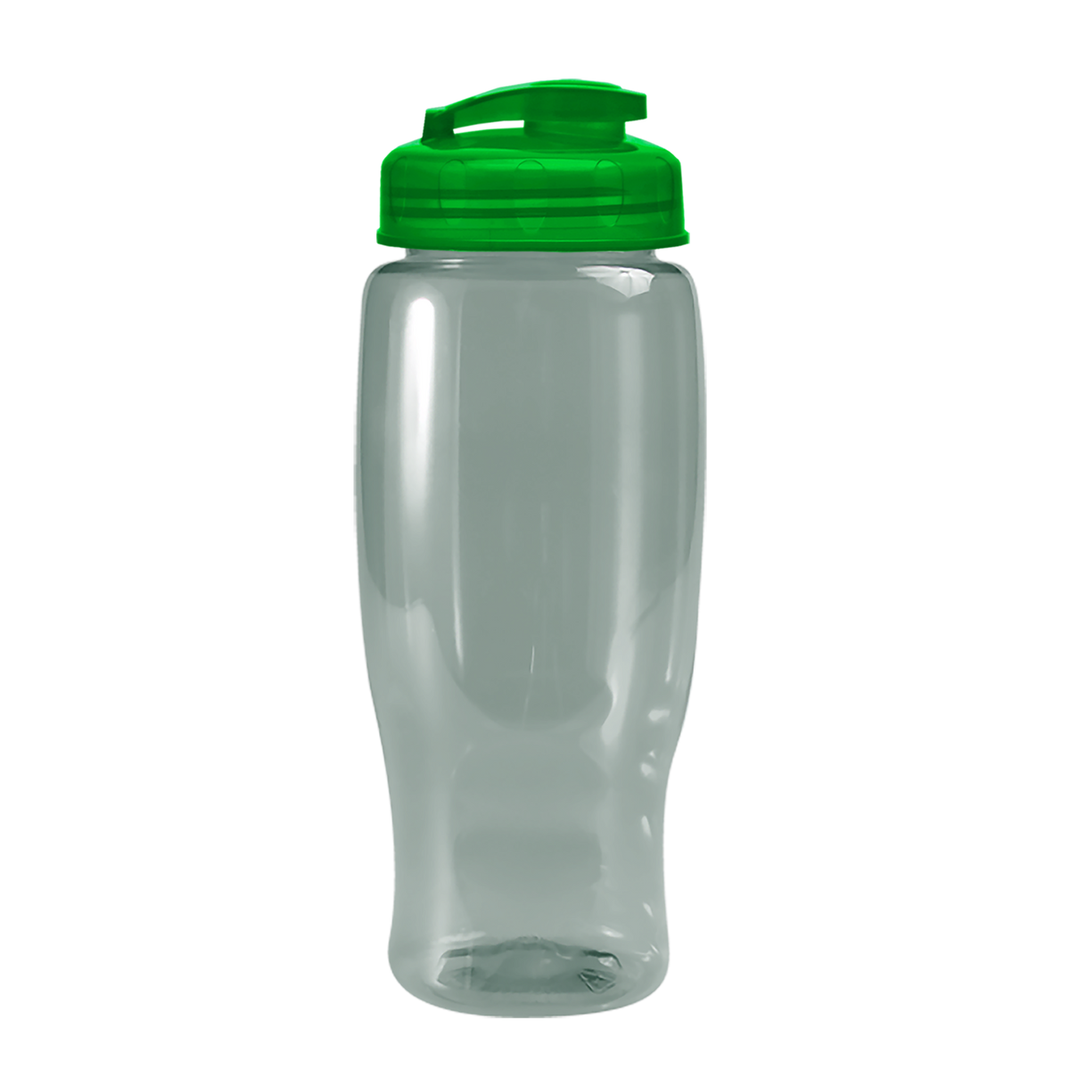 Custom logo Poly+ Recycled Bottle with Flip-Top Lid - 27 oz.