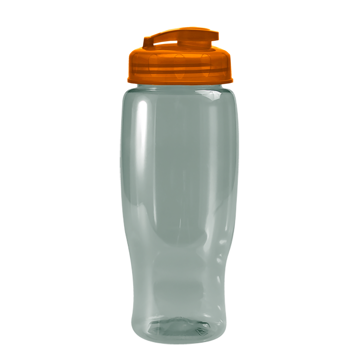 Custom logo Poly+ Recycled Bottle with Flip-Top Lid - 27 oz.
