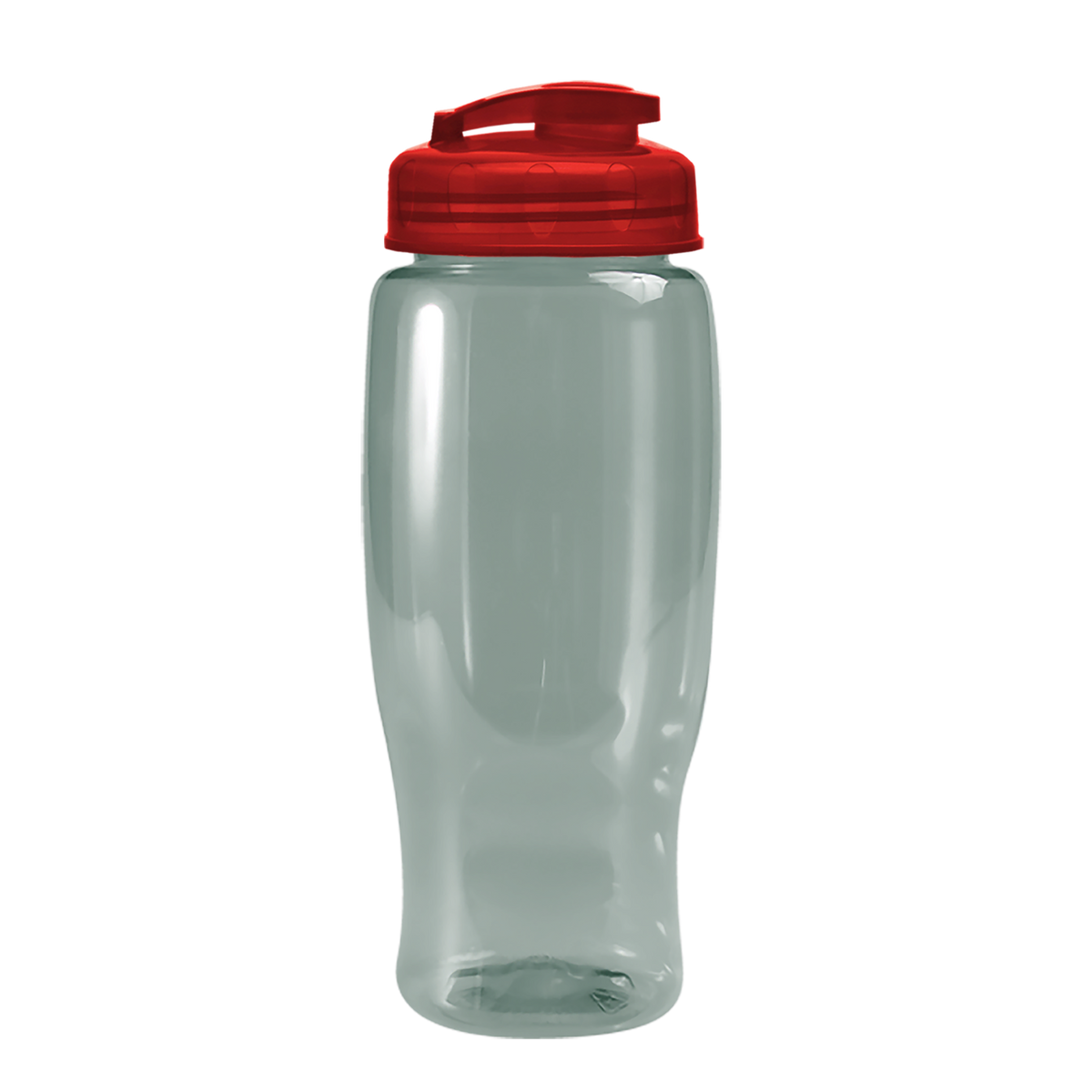 Custom logo Poly+ Recycled Bottle with Flip-Top Lid - 27 oz.