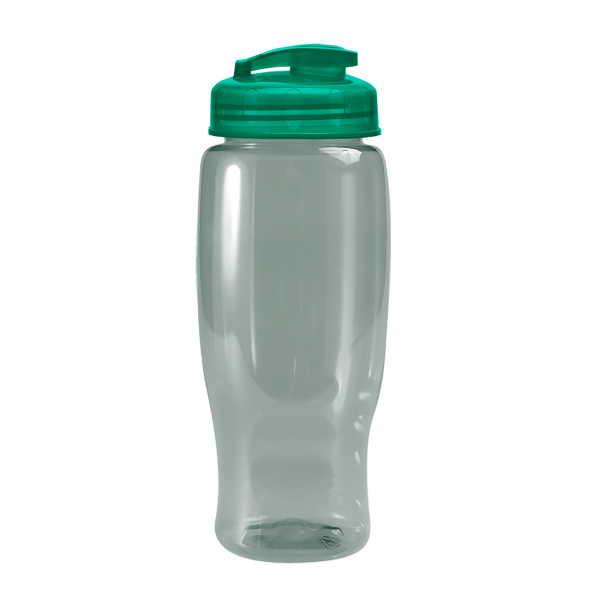 Custom logo Poly+ Recycled Bottle with Flip-Top Lid - 27 oz.