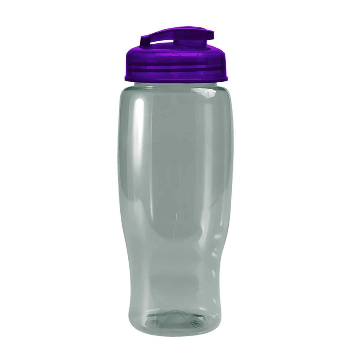 Custom logo Poly+ Recycled Bottle with Flip-Top Lid - 27 oz.