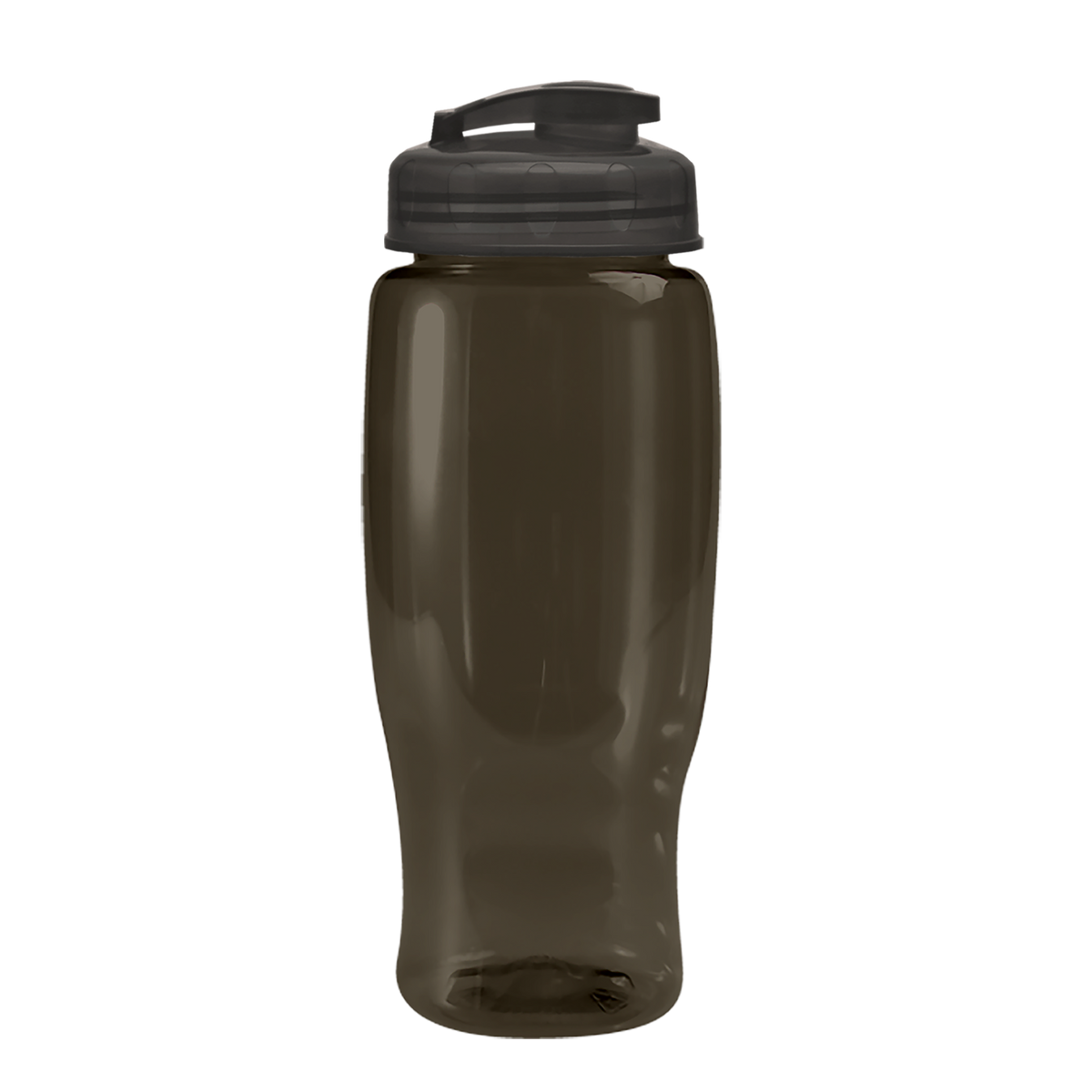 Custom logo Poly+ Recycled Bottle with Flip-Top Lid - 27 oz.
