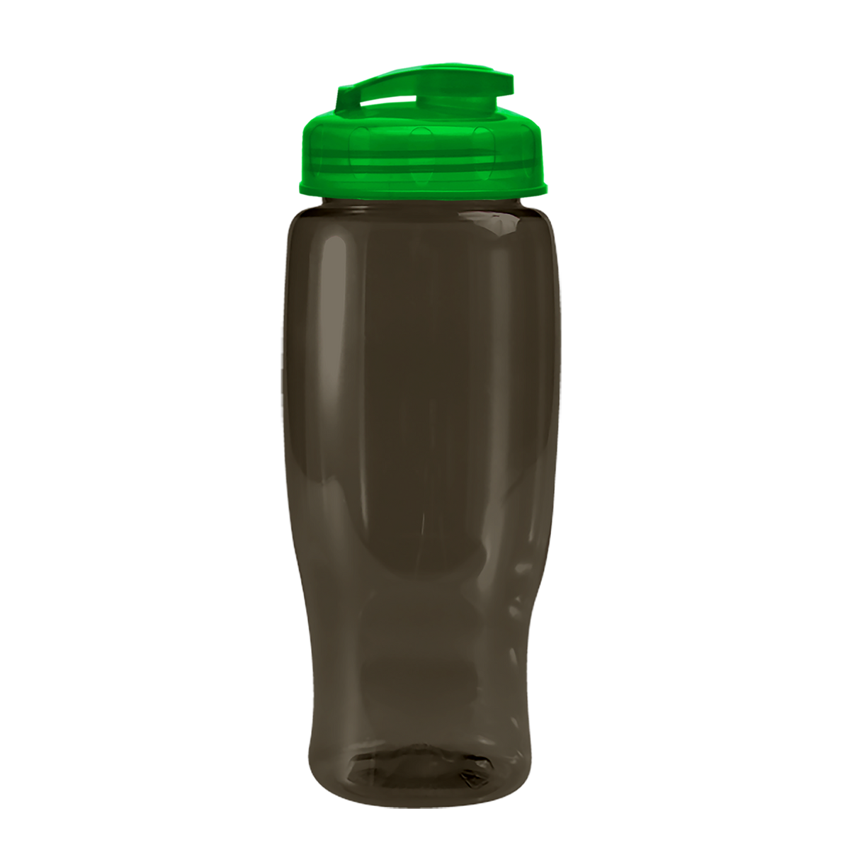 Custom logo Poly+ Recycled Bottle with Flip-Top Lid - 27 oz.