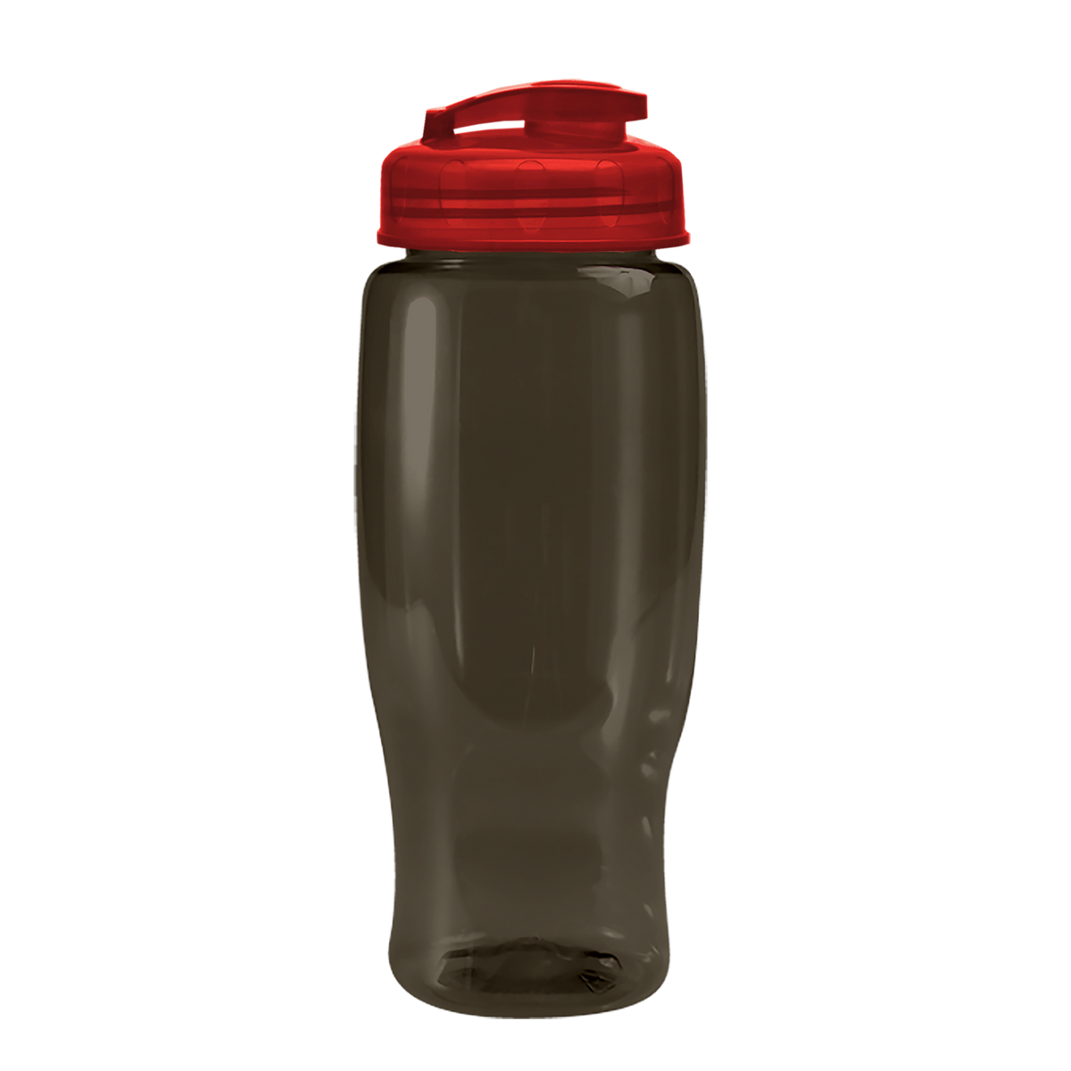 Custom logo Poly+ Recycled Bottle with Flip-Top Lid - 27 oz.