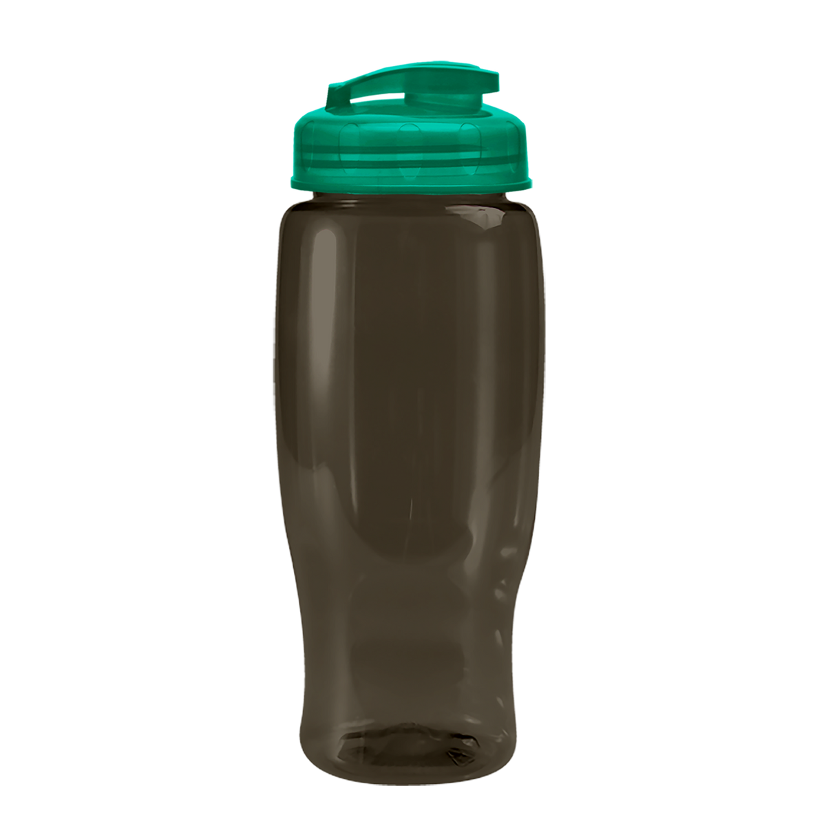 Custom logo Poly+ Recycled Bottle with Flip-Top Lid - 27 oz.