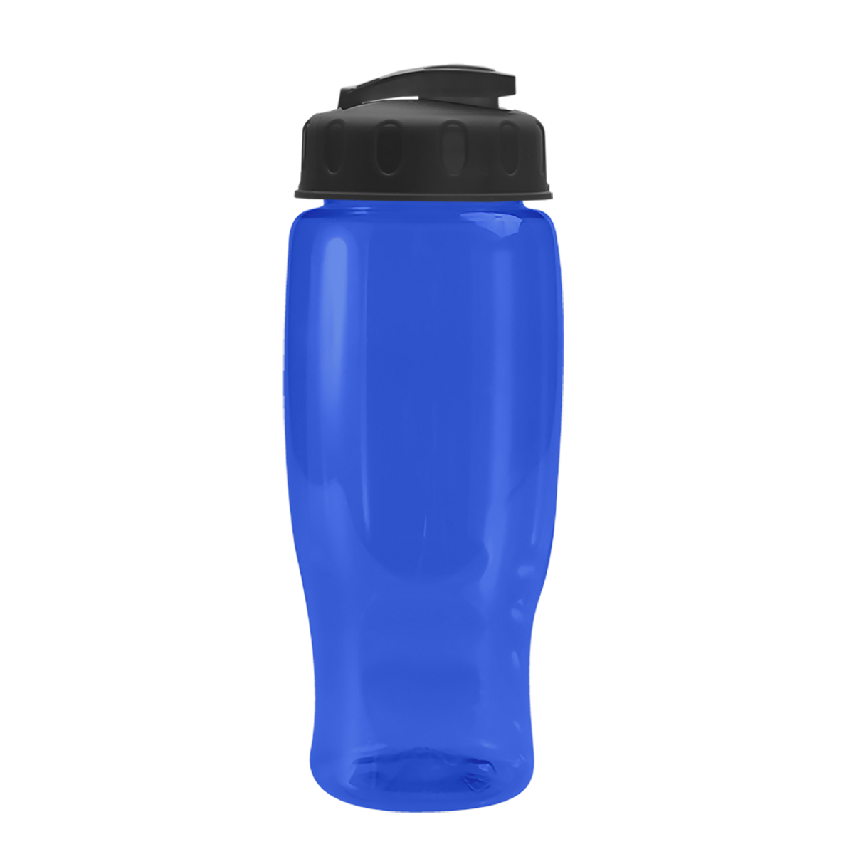 Custom logo Poly+ Recycled Bottle with Flip-Top Lid - 27 oz.