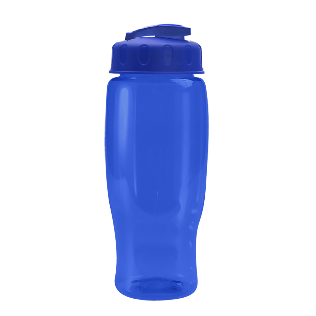 Custom logo Poly+ Recycled Bottle with Flip-Top Lid - 27 oz.