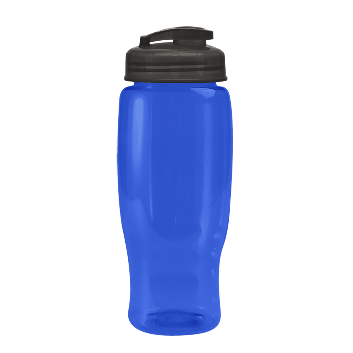 Custom logo Poly+ Recycled Bottle with Flip-Top Lid - 27 oz.