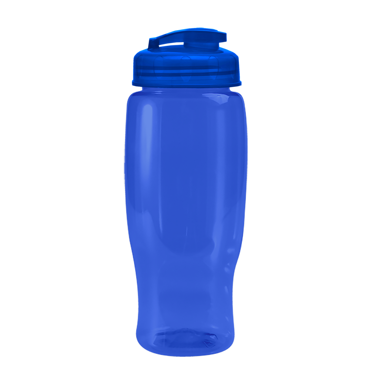 Custom logo Poly+ Recycled Bottle with Flip-Top Lid - 27 oz.