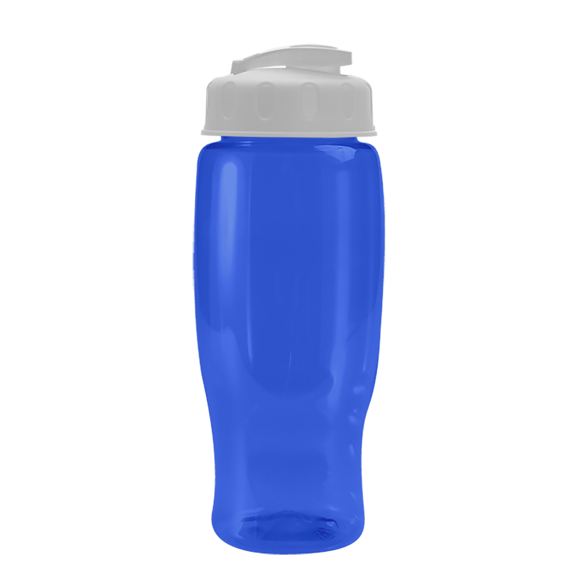 Custom logo Poly+ Recycled Bottle with Flip-Top Lid - 27 oz.
