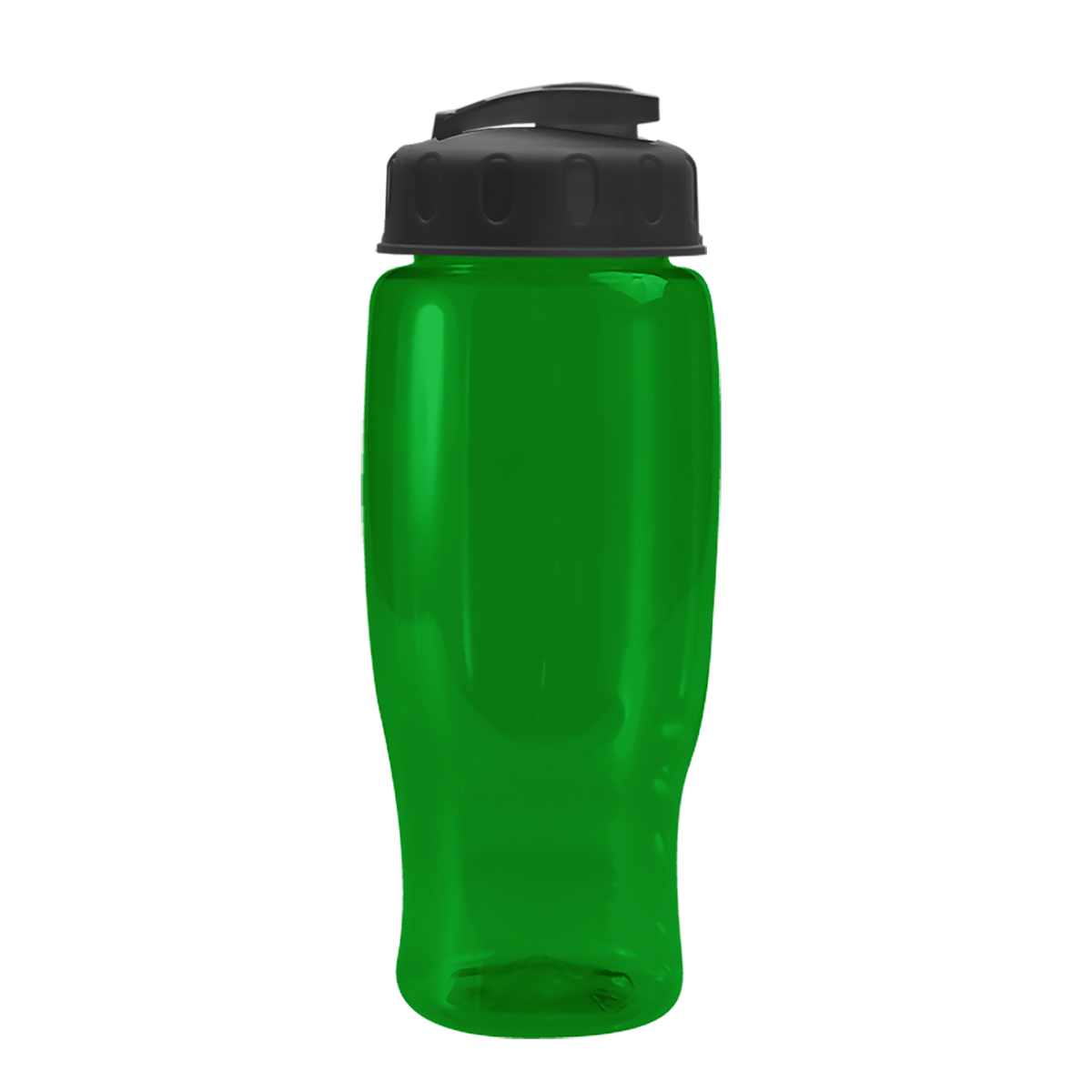 Custom logo Poly+ Recycled Bottle with Flip-Top Lid - 27 oz.