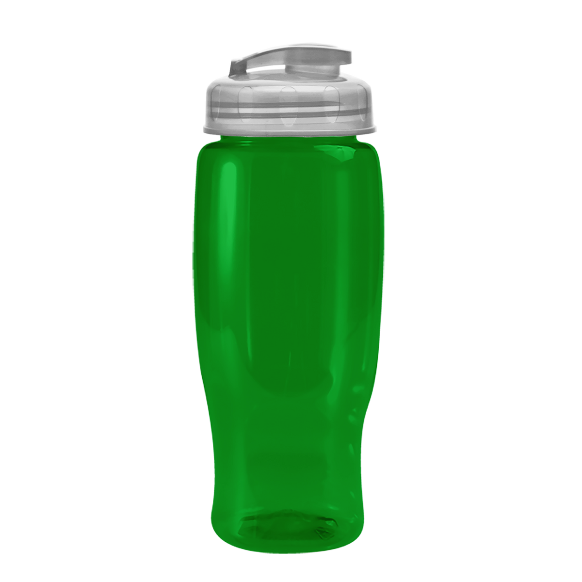 Custom logo Poly+ Recycled Bottle with Flip-Top Lid - 27 oz.