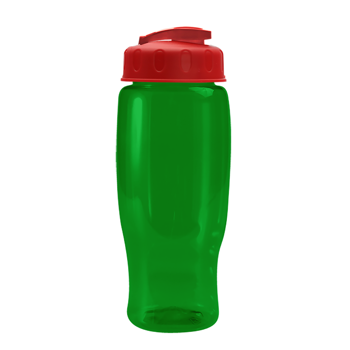 Custom logo Poly+ Recycled Bottle with Flip-Top Lid - 27 oz.